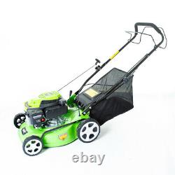 16 Self Propelled Petrol Lawnmower With Steel Deck & Central Height Adjustment
