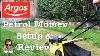 Challenge 40cm Petrol Lawnmower Review U0026 Setup Xss40e