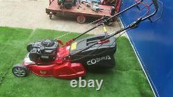 Cobra RM46SPB 46cm Petrol Self Propelled Briggs & Stratton Rear Roller Lawnmower