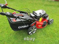 Cobra, electric start self propelled petrol lawn mower 21 cut. Only used ONCE