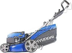 Electric Self Propelled Petrol Lawnmower Foldable Handles 6 Adjustable Heights