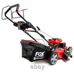 Fox Quad-Cut 560E 22 Recoil Start Self Propelled Petrol Lawn Mower