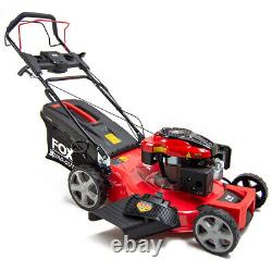 Fox Quad-Cut 560E 22 Recoil Start Self Propelled Petrol Lawn Mower
