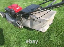 HONDA HRD 536 QXE self-drive Petrol Roller Rotary Lawn Mower 21 53cm collector