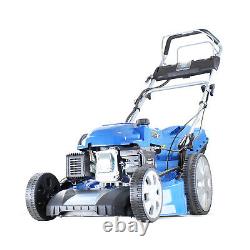 HYUNDAI 53cm 21 Cut Petrol Lawnmower Self Propelled ELECTRIC START Lawnmower
