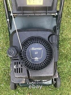 Hayter Harrier 41 Auto Drive Petrol Lawn Mower With Rear Roller Self Propelled