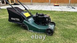 Hayter Harrier 41 Self Propelled Rotary Petrol Lawn Mower with Roller Serviced