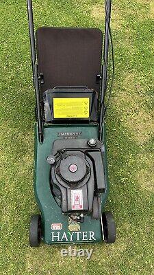 Hayter Harrier 41 Self Propelled Rotary Petrol Lawn Mower with Roller Serviced