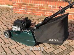 Hayter Harrier 48 self propelled petrol lawn mower with rear roller
