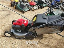 Honda HRD 536 QXE 21Self Propelled Lawn Mower With Rear Roller Fully Serviced