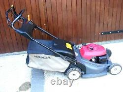 Honda HRX476 Mower- Hydrostatic- Petrol- Lawnmower Self Propelled ex cond