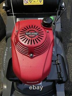 Honda HRX537 21 Hydrostatic Self Propelled Mulching Petrol Lawnmower Pro
