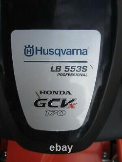 Husqvarna LB553S rough cut, 21, self propelled mower. Honda engine, 2019