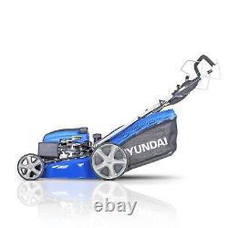 Hyundai 20/51cm 196cc Electric-Start Self-Propelled Petrol Lawnmower HYM510SPE