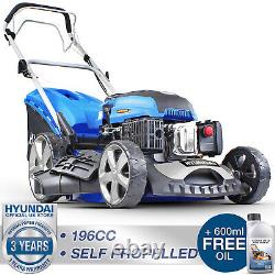 Hyundai 20/51cm 196cc Self-Propelled Petrol Lawnmower