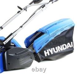 Hyundai 21/53cm 196cc Self-Propelled Petrol Roller Lawnmower HYM530SPR