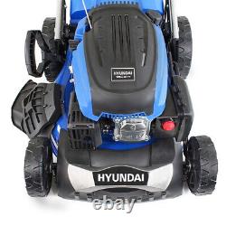 Hyundai HYM460SP Petrol Mulching Lawnmower Self Propelled 46cm 139cc 4-stroke