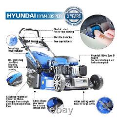Hyundai HYM480SPER 139cc Self-Propelled 480mm Petrol Lawnmower