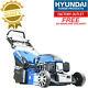 Hyundai Hym480sper 19 Self-propelled Petrol Roller Lawn Mower Graded
