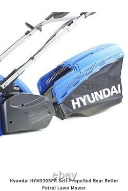 Hyundai HYM530SPER 21 inch Self Propelled Electric Start Roller Lawn Mower