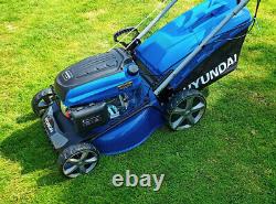 Hyundai Petrol Lawn Mower Self Propelled Mulching Lawnmower 139cc 18 46cm Cut