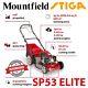 Mountfield Sp53 Elite Self Propelled Petrol Lawnmower 21in/51cm Deck 170ccengine