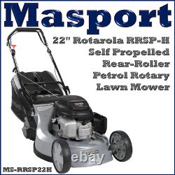 Masport 22 RRSP22H Self-Propelled Rear-Roller Alloy Deck Lawnmower lawn mower