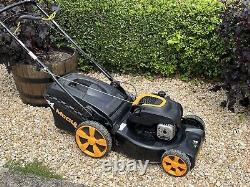 McCulloch petrol lawnmower used self propelled 19 inch cutting blade