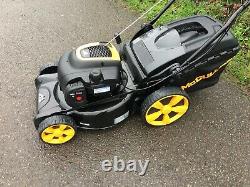 Mcculloch 18 Self Propelled Petrol Lawnmower with Grass Bag Mulches