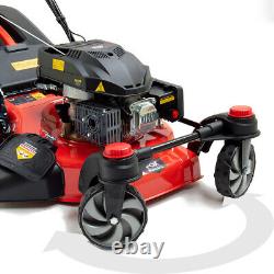 Petrol Lawn Mower 20 Fox Zero Turn Quad-Cut Self Propelled 196cc