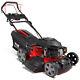 Petrol Lawn Mower Self Propelled Electric Start 4 Blade Turbo Fox 20 51cm 196cc