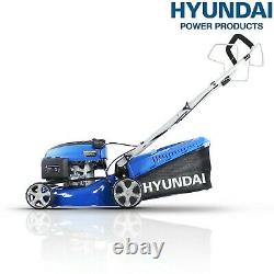 Petrol Lawnmower, Powerful 139cc 43cm Cut, Self Propelled & Mulching Lawn Mower