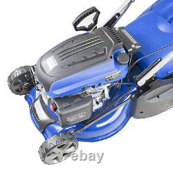 Petrol Lawnmower Rear Roller Self Propelled Electric Start Lawn Mower 43cm 17