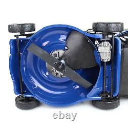 Petrol Lawnmower Self Propelled Lawn Mower 17 43cm Hyundai 3 YR WARRANTY OIL