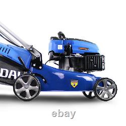 Petrol Lawnmower Self Propelled Lawn Mower 17 43cm Hyundai 3 YR WARRANTY OIL