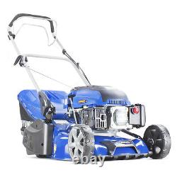 Petrol Roller Lawn Mower Self Propelled 139cc, 17 43cm Lined Cut Lawnmower