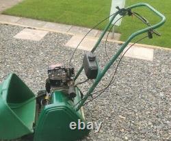 Petrol cylinder lawn mower self propelled used Qualcast 87cc
