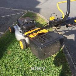 Petrol lawn mower self propelled used