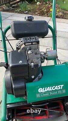 Qualcast Classic 35S Petrol Self-Propelled Cylinder Lawn Mower (Penrith Cumbria)
