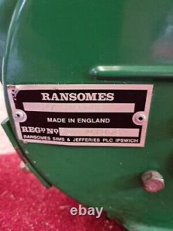 Ransomes Marquis Petrol Cylinder Self Drive 20 Lawnmower