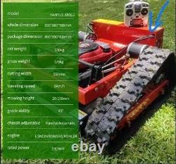 Remote controled lawn mower (Tracked)