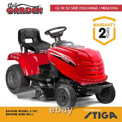 Ride On Mower 98M-SD Club Garden CG 98SD 352cc 98cm/38in SideDispenser & Mulcher