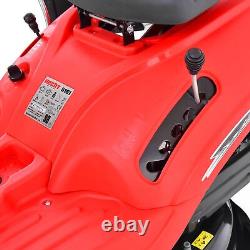 Ride On Petrol Mower with electric start 61cm working width 150 litre box