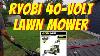 Ryobi 21 In 40 V Lawn Mower Home Depot 499