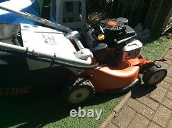 STIHL RM 756 GS Petrol Lawn Mower Self Propelled Four Wheeled (54cm cut)