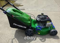 Self Propelled Petrol Lawnmower Powerbase 450e 125cc 41cm Cut XSZ41D Ex Demo
