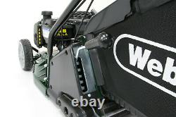 Webb 43cm (17) Self Propelled Petrol Rear Roller Lawnmower- WERR17SP