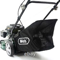 Webb Classic 46cm (18) Self Propelled Petrol Rotary Lawnmower WER460SP (used)