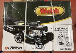 Webb WER40020 Petrol Self Propelled Lawnmower New