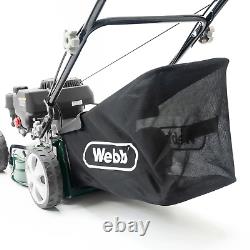 Webb WER410SP Classic 41cm (16) Self Propelled Petrol Rotary Lawnmower
